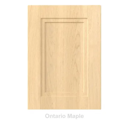 18mm Vinyl Door/Drawer Front - Ontario Maple