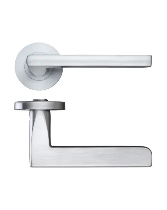 Venice Lever on Rose Door Handles Zoo Hardware - SC