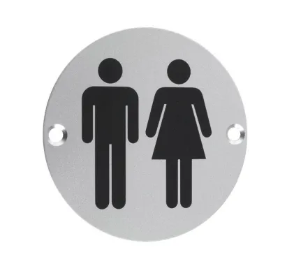Unisex 76mm Circular Sign SAA
