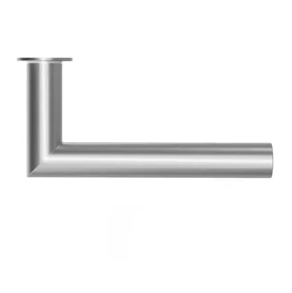 Rhodos Invisible Lever on Round Rose Door Handles - Karcher - SSS
