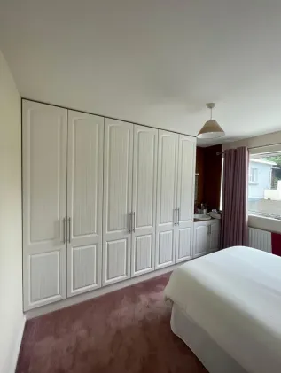 18mm Vinyl Wrapped Door/Drawer Front - Soft Cream