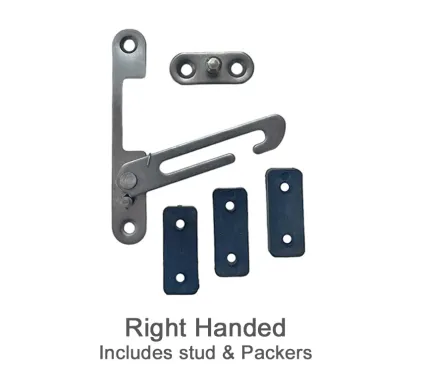 WP Safety Spring Catch Window Restrictor & Screws