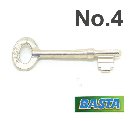 No.4 Basta 2 Lever Sashlock Key - Spare Keys for Basta Locks