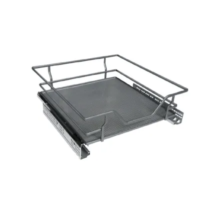 To suit 500mm Cabinet -  Soft Close Storage Basket Solid Base