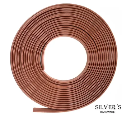 15m Roll of Replacement Munster Joinery Door & Window Seal - Brown