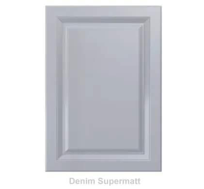 18mm Vinyl Door/Drawer Front - Denim Supermatt