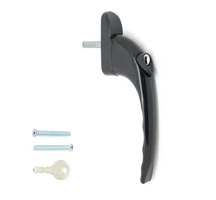 30mm Inline Espag Window handle Black