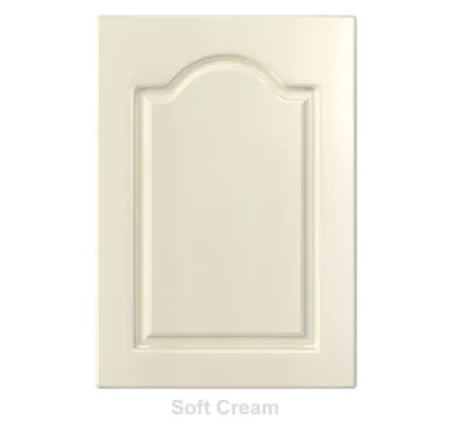 18mm Vinyl Door/Drawer Front - Soft Cream