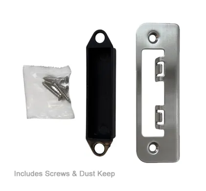 Basta Spare Receiver to suit Locks Satin Stainless Steel