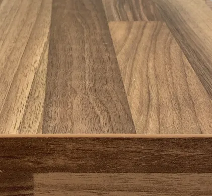 Light Walnut Mica Post Form Worktop