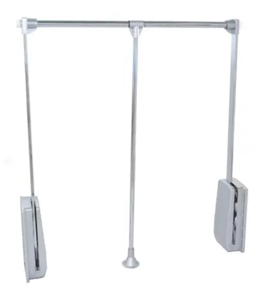 580-800mm - Adjustable Wardrobe Rail - 12kg Max