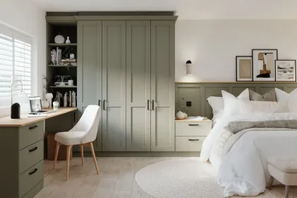 Bastille Legno Reed Green 5 Piece MTM Door - Bedroom