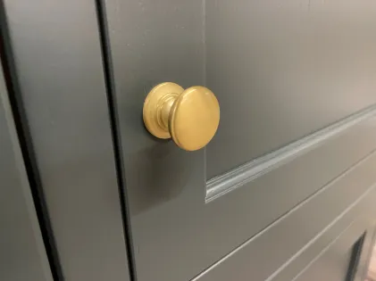 32mm Rioghal Cabinet door knob - Satin Brass