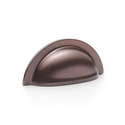 Alexander and Wilks Bardom Ridged Cup Handle - Dark Bronze