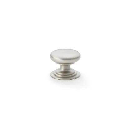 25mm Alexander and Wilks Waltz Cupboard Knob - Satin Nickel