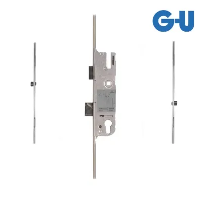 GU French Door Master Lock - 2 Roller Lock 92mm-Hole Centres Multipoint Lock
