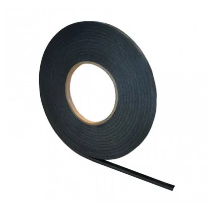 WARMSEAL Self Adhesive Heavy Foam Draught Excluder 3-6mm Gaps - (3.5m) Black