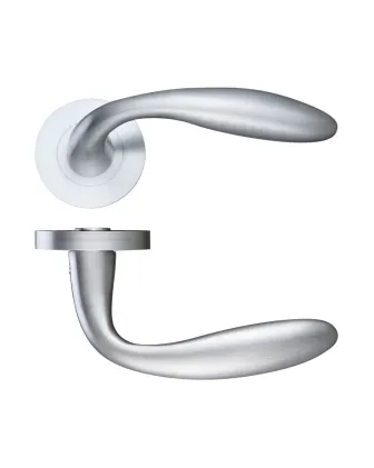 Verona Lever on Rose Door Handles Zoo Hardware - SC