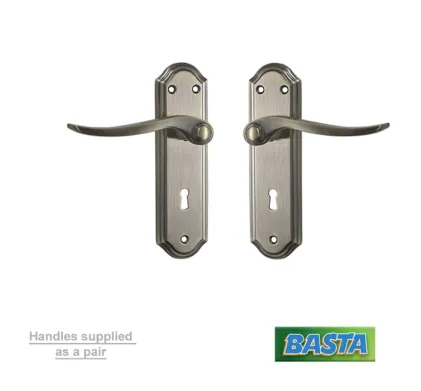 Basta Belair Door Handle - Antique Bronze