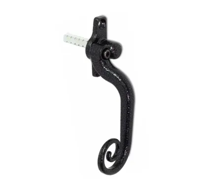 Monkey Tail Espag Window Handle - Black Antique