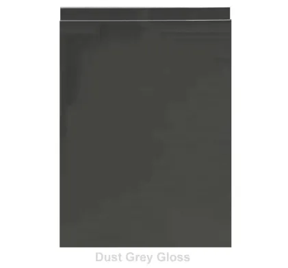 Dust Grey Gloss Laquered Handless Door