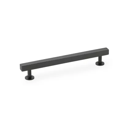 160mm Alexander and Wilks Square T-Bar Cupboard Pull Handle - Dark Bronze