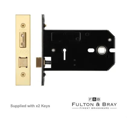 Horizontal SashLock 127mm (5") PVD
