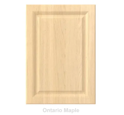 18mm Vinyl Door/Drawer Front - Ontario Maple
