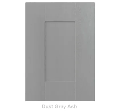 18mm Vinyl Door/Drawer Front - Dust Grey Ash