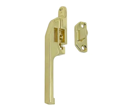 Non-Lockable Casement Fastener (For Timber Windows) Polished Brass