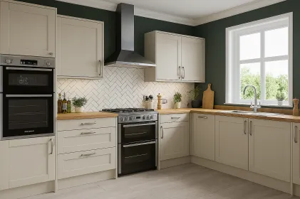 18mm Vinyl Door/Drawer Front - Soft Cream