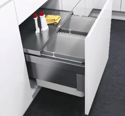 Pull Out Waste Bin, For Cabinet Width 500mm, Vauth-Sagel VS ENVI Space Pro