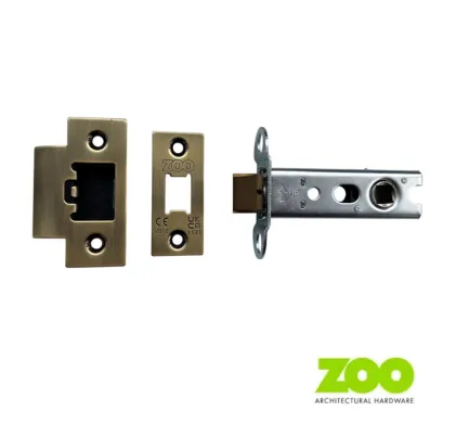 76mm Heavy Duty Tubular Mortice Latch (3") Antique Brass