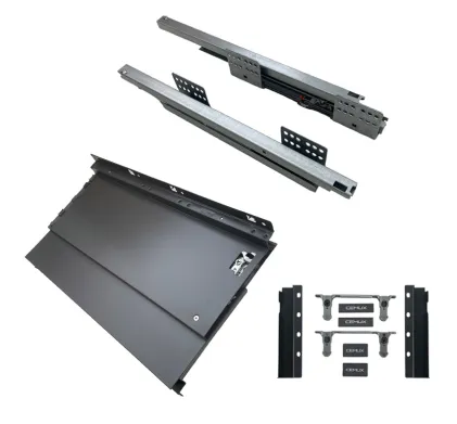 CEMUX H Box Drawer Sides, 199mm Height, 450mm Depth