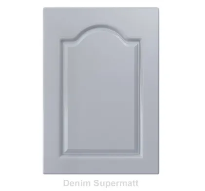 18mm Vinyl Door/Drawer Front - Denim Supermatt