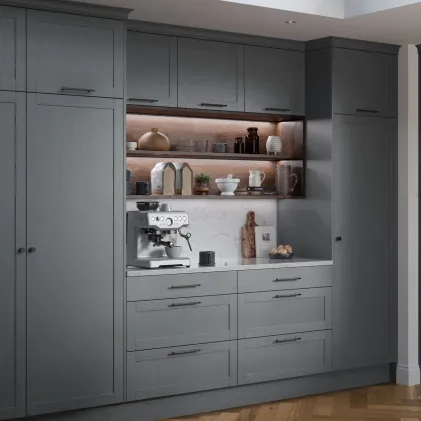 Harlem / Legno Dust Grey 5 Piece Stock Door
