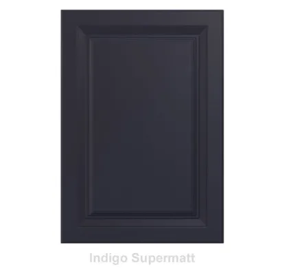 18mm Vinyl Door/Drawer Front - Indigo Supermatt
