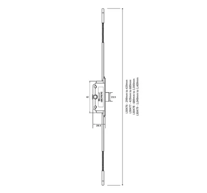 ERA Saracen Deadlock Rods Push Twist