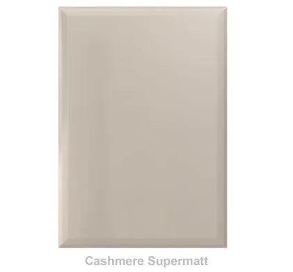 18mm Vinyl Wrapped Door/Drawer Front - Cashmere Supermatt