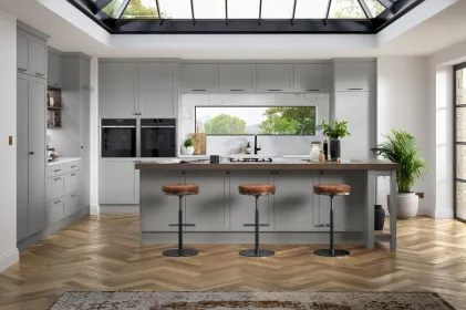Harlem / Legno Light Grey 5 Piece Stock Door