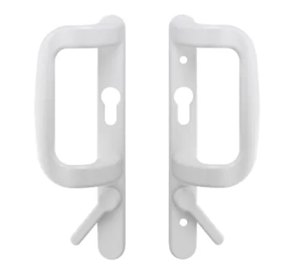 FUHR Sparta Patio Door Handles - White
