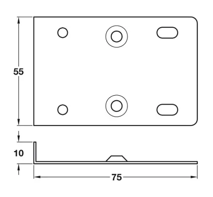 Cabinet Repair Plates