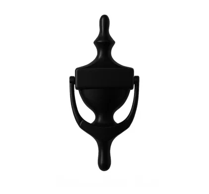 Black Victorian Urn Door Knocker