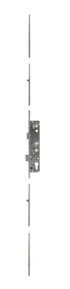 Lockmaster 2 Roller Multipoint Lock 92mm-Hole Centres - Serrated Edges