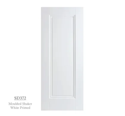 Moulded Shaker Style White Primed Door