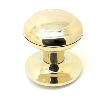 Round Centre Door Knob PVD Stainless Brass