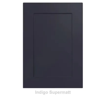 18mm Vinyl Door/Drawer Front - Indigo Supermatt