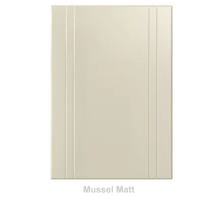 18mm Vinyl Door/Drawer Front - Mussel Matt