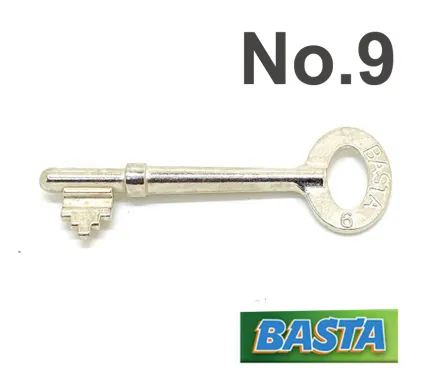 No.9 Basta 2 Lever Sashlock Key - Spare Keys for Basta Locks