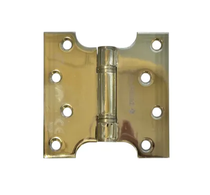 102 x 102 x 3mm (4x2x4) Grade 13 Parliament Hinges - PVD Brass